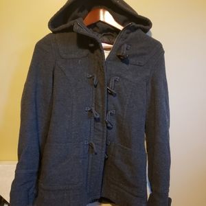 Wool blend pea coat